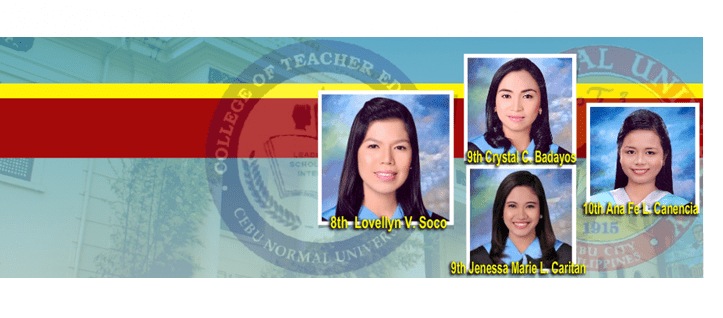 Kudos, to the CNU College of Teacher Education for making it to the top!