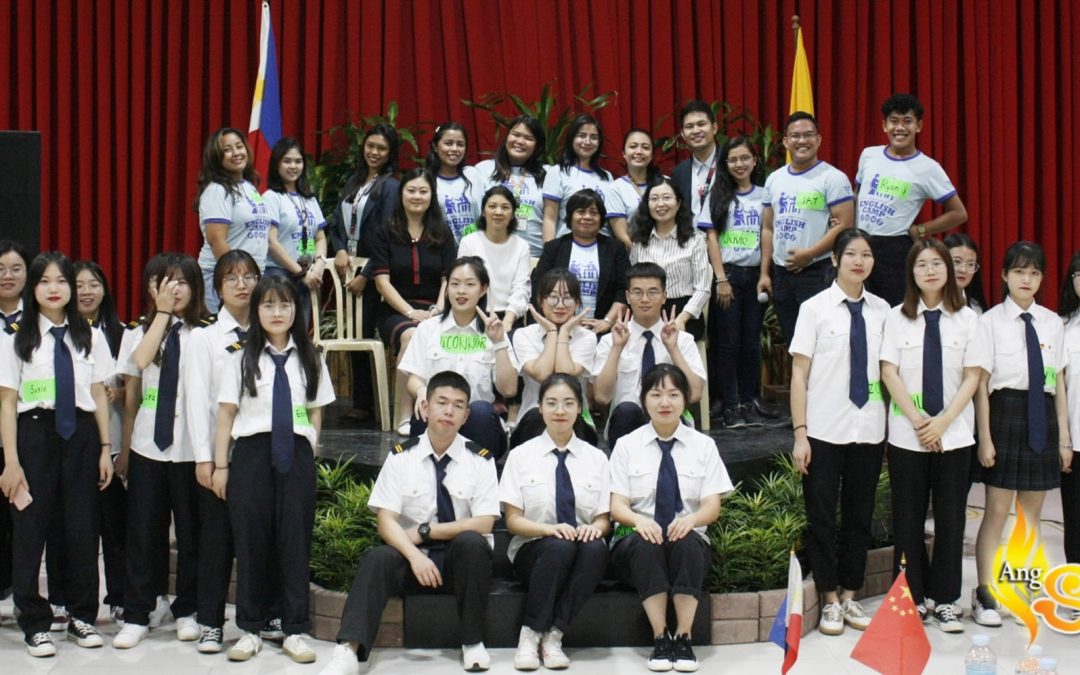 Chinese studs visit CNU; engage in English session