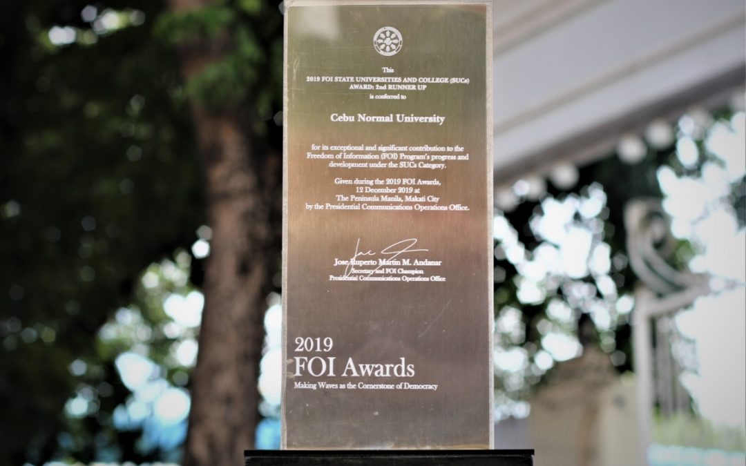 CNU bags FOI award
