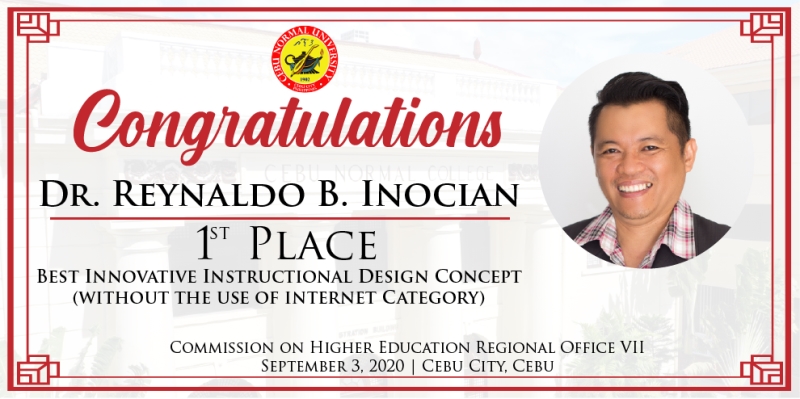 CNU professor’s COVID19-inspired instructional design wins CHED competition