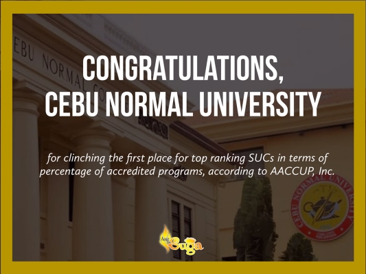 CNU hails as AACCUP’s top ranking SUC; lone from Region 7