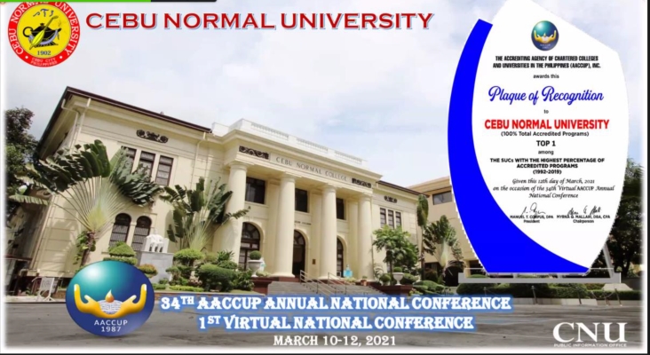 AACCUP bestows commendation to CNU