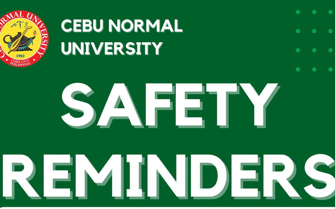 Safety Reminders